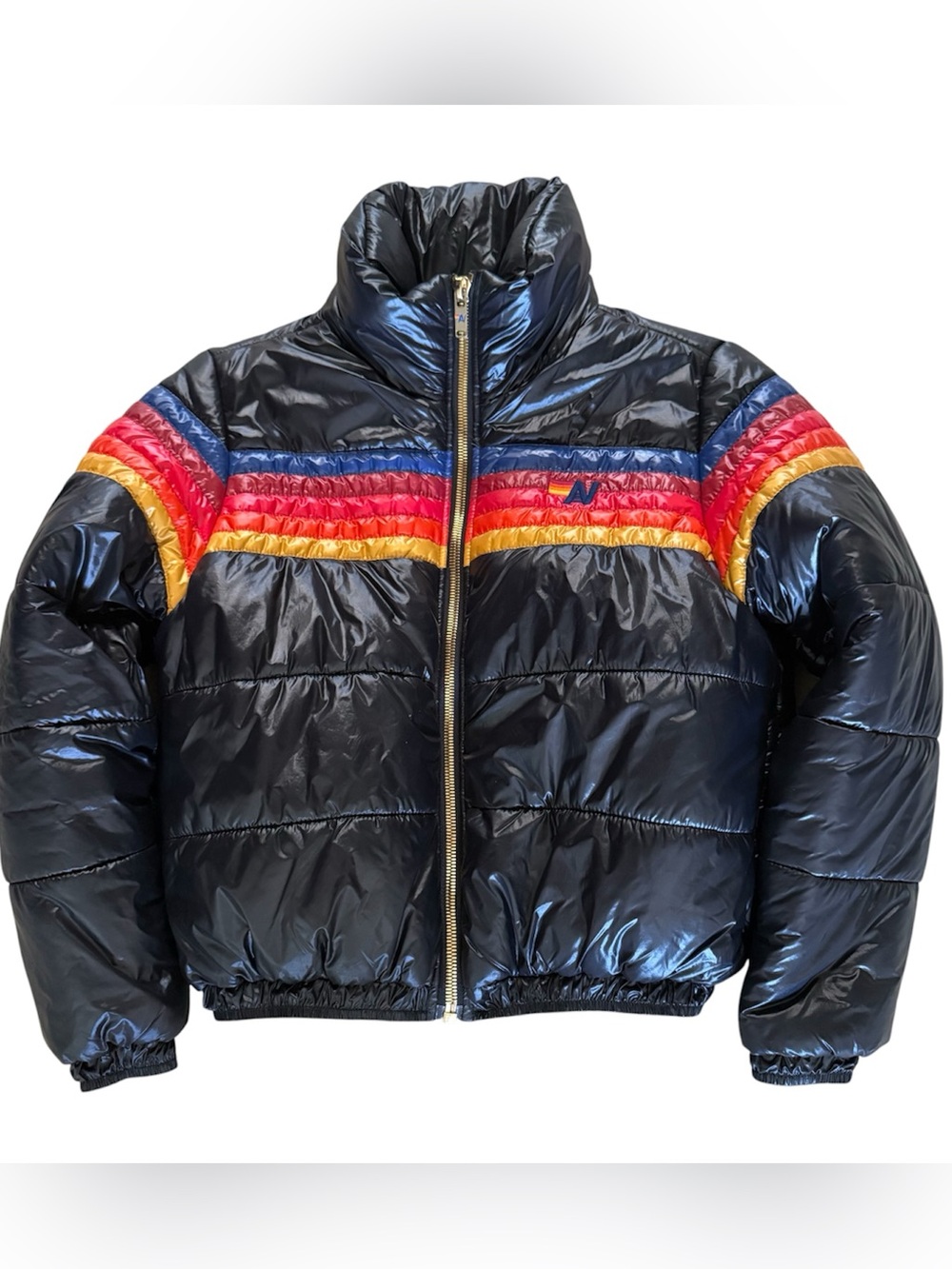 Aviator Nation glossy Apres Jacket XS
Like New